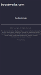 Mobile Screenshot of boostwerks.com